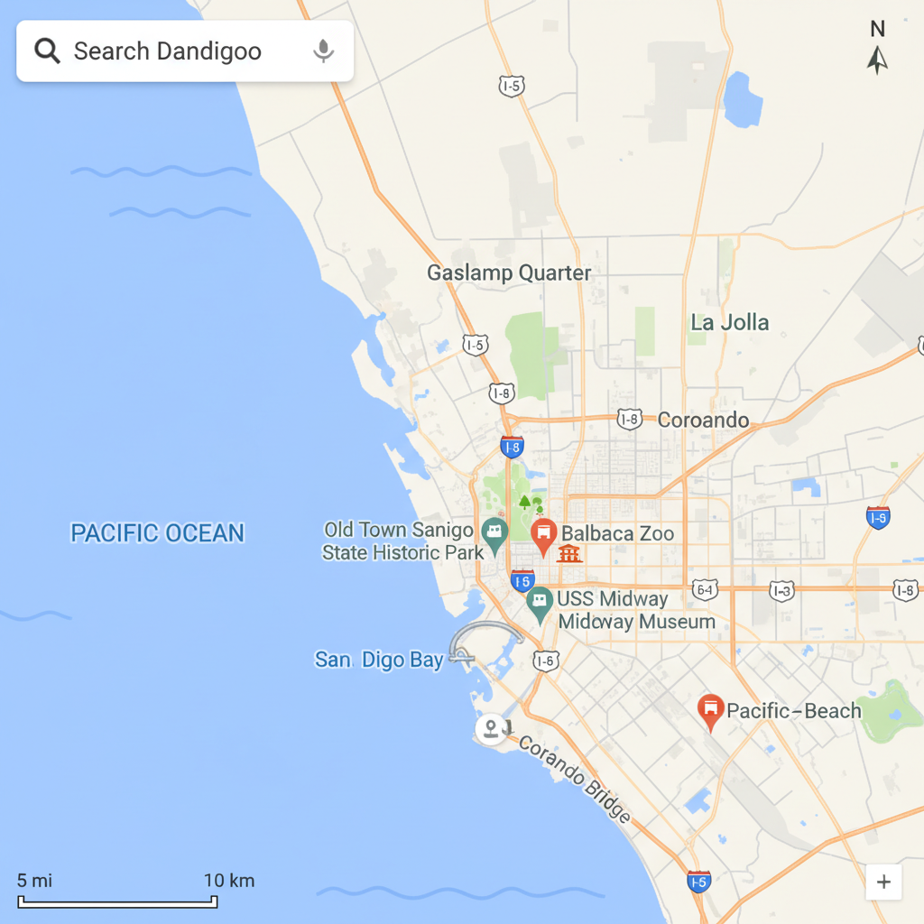 Dr. Chip Location Map